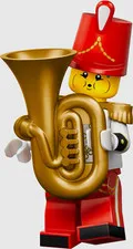 LIMITED TIME TUBA MINI FIG, SEALED AND NEW IN THE LEGO BOX