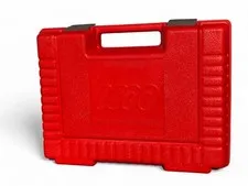 Lego Bin Plastic Storage Container Case Red Carry Box Vtg 1985 Plastic 13x9.5x3.