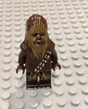 LEGO Star Wars Chewbacca Wookiee Minifigure - Dark Brown Fur, Great Condition
