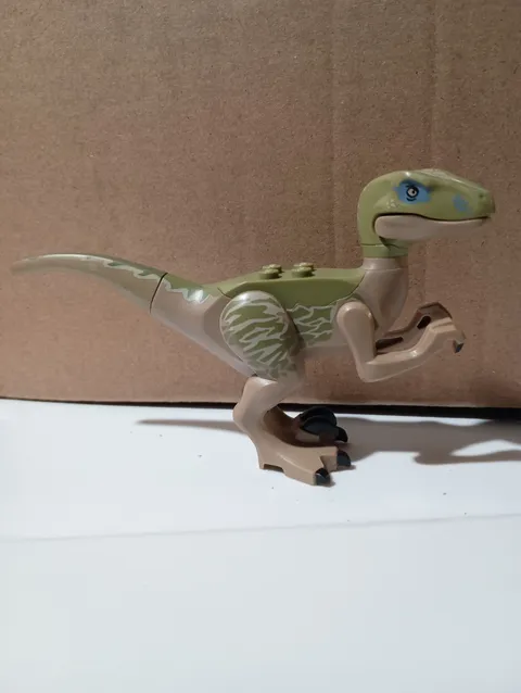 LEGO Jurassic World Delta Raptor Figure #75917 Excellent Condition 
