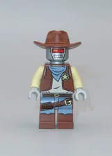 LEGO Deputron robot cowboy deputy minifigure Lego Movie 70800