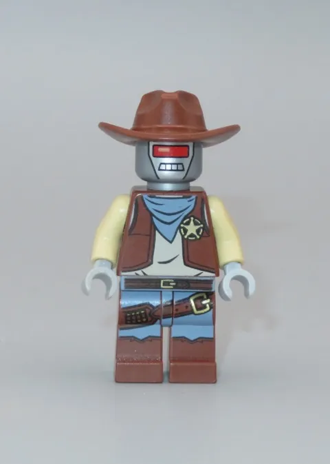 LEGO Deputron robot cowboy deputy minifigure Lego Movie 70800