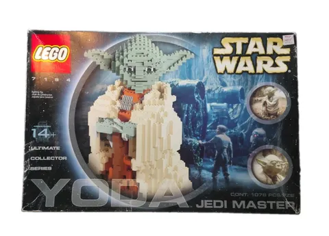 LEGO 7194 Empty Box Only Vintage Star Wars UCS Yoda Jedi Master 2002/RARE/HTF