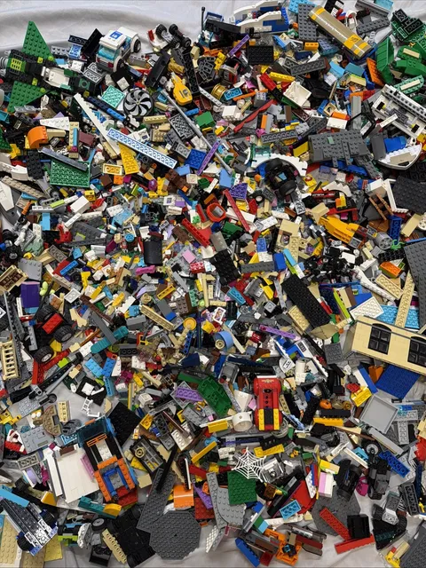 15 LBS Genuine LEGO Bulk Lot Mixed Parts & Pieces -THIS LOT- Everything Included
