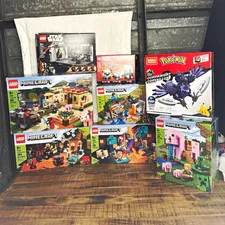 LEGO Minecraft The Pig House 21170 Complete Set 490 Pieces Boxed