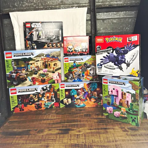 LEGO Minecraft The Pig House 21170 Complete Set 490 Pieces Boxed
