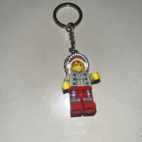 Lego Western Wild West Native American Indian Keychain KC141 Year 1997