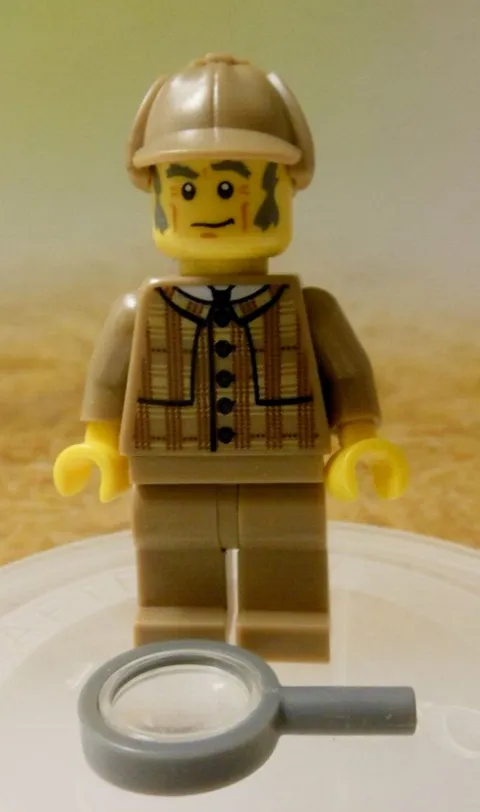 Lego 8805-2 MINI FIGURE DETECTIVE Collectible Series 5 col075 2011 LOOSE FIGURE
