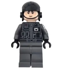 LEGO® Minifig sw1529 - Imperial Shuttle Pilot - Light Nougat Head
