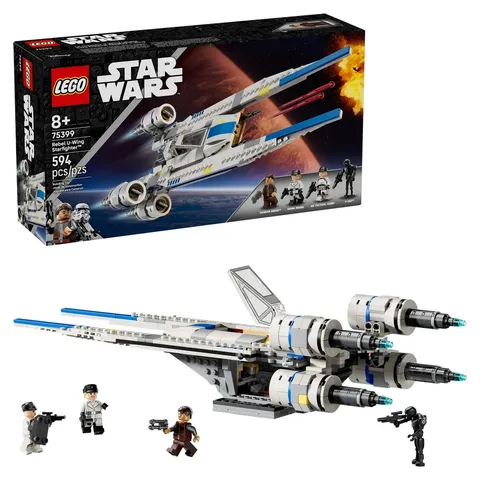 LEGO Star Wars Rebel U-Wing Starfighter 75399 Building Set 594 Pieces New