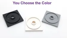 Lego 4x4 Locking Turntable with Square Base You Choose the Color