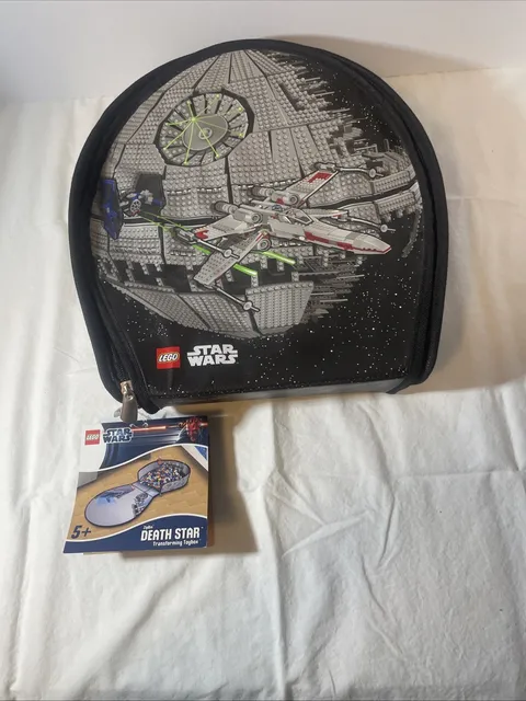 LEGO Star Wars ZipBin Death Star Transforming Toybox New with tag