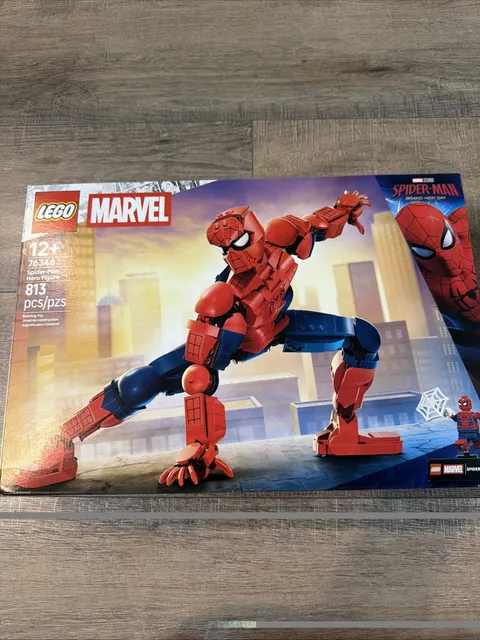 LEGO Marvel Spider-Man Hero Figure 76346 Buildable Action Figure 813 pcs NSIB.