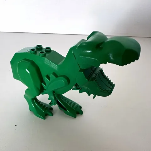 LEGO Green T-Rex Dinosaur Figure Part 30457 Dino Trap 6575 Vintage 1997