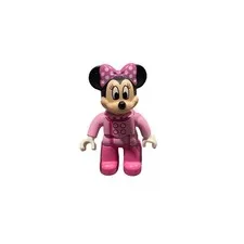 LEGO Duplo 47394pb259 Minnie Mouse Bright Pink Jacket, Dark Pink Legs