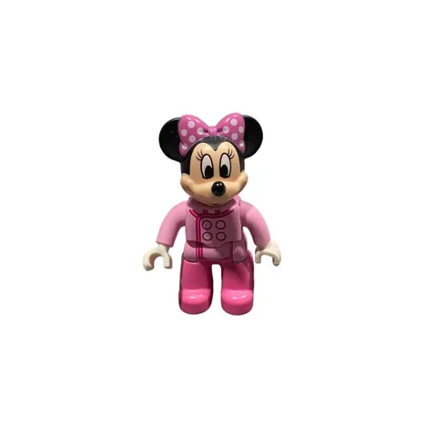 LEGO Duplo 47394pb259 Minnie Mouse Bright Pink Jacket, Dark Pink Legs