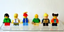 Lego Minifigures Children - Mixed Lot Of 6 - 1.5" Tall