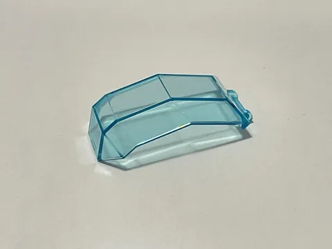 Lego 11289 Transparent Blue Replacement Add-on Piece Part