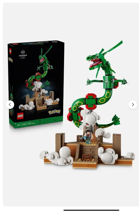 LEGO® Pokémon™ Rayquaza (72168) Pokèmon On Hand Ready to Ship New Sealed FUN!