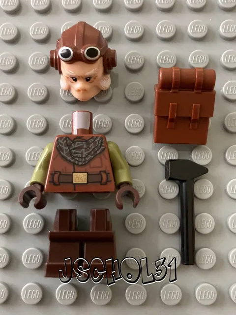 LEGO Star Wars Kuiil Minifigure (sw1543) from Offworld Sandcrawler set 75453
