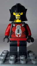 LEGO Castle Knights Kingdom II Shadow Knight Minifigure CAS257 Le Chevalier Des