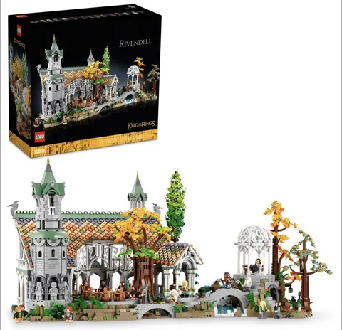 New Sealed LEGO Icons Lord of the Rings: Rivendell 10316, In Hand & Ships Fast!