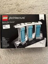 LEGO Architecture Marina Bay Sands 21021 Complete Set Limited Edition NEW SEALED