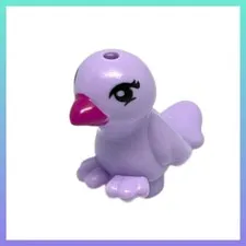 Lego Animals Purple Bird Minifigure