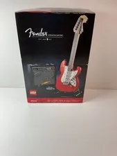 Opened NIB LEGO Ideas: Fender Stratocaster 21329 Complete Set and Manual