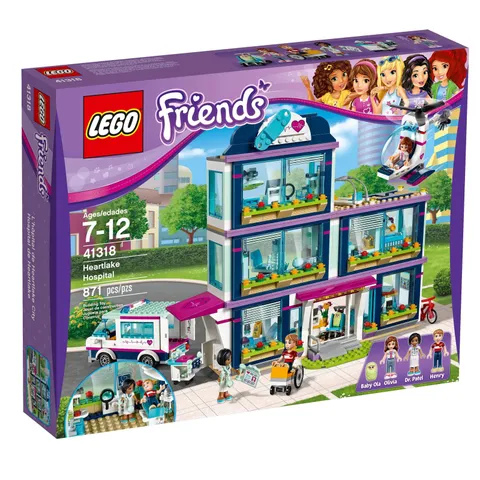 LEGO Friends - Heartlake Hospital Building Set (41318)