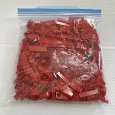 Red Lego Bulk 1 Pound
