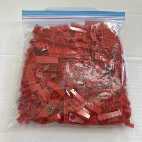 Red Lego Bulk 1 Pound