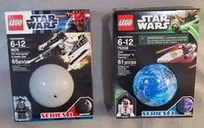 LEGO Star Wars 2 Lot - 9676 Tie Interceptor/Death Star & 75006 StarF And Kamino