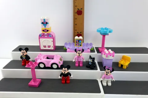 Lego Duplo Disney Mickey & Minnie Mouse, Figaro Cat Plus Accessories