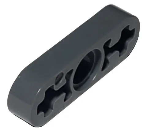 Lego Part 6632 65123 Technic Liftarm Thin 1x3 Axle Holes Dark Bluish Gray