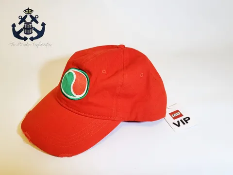 LEGO (NEW) 2022 VIP Red Ball Cap OCTAN Gas Logo Insider Exclusive 5007089