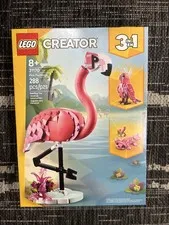 Sealed LEGO Creator 31170; Pink Flamingo bird birder new set gift 3 in one fish