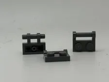 LEGO-Plate, Modified 1 x 2 with Bar Handle on Side - Closed Ends