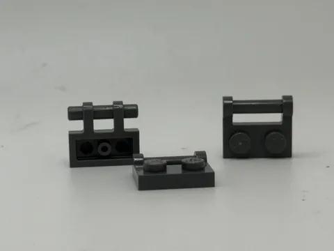 LEGO-Plate, Modified 1 x 2 with Bar Handle on Side - Closed Ends