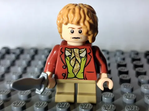 Lego The Hobbit Barrel Escape Bilbo Baggins Minifig Minifigure Figure