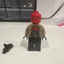 LEGO Red Hood Minifigure From 76055 DC Batman II - Sewer Smash