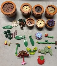 LEGO Botanicals 10329 Tiny Plants Incomplete Lot 7 Pots Plant Parts Genuine LEGO