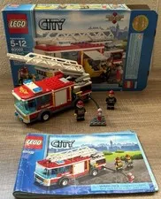 LEGO 60002 CITY: Fire Truck 100% Complete + Box EUC!!
