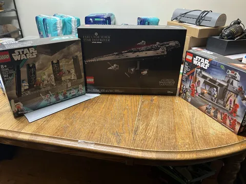 Lego Star Wars Lot Brand New In Boxes Sealed! 75356,75386,75385