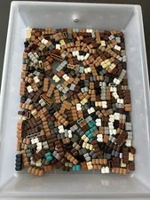 Lego log profile pieces lot 10oz