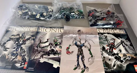Lego 10202 Bionicle Ultimate Dume W/ Exclusive Mask Complete Set