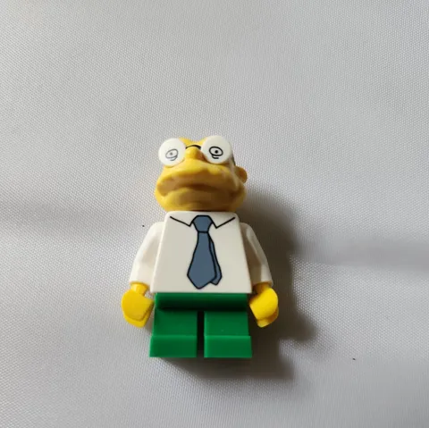 Lego New Hans Moleman The Simpsons Minifigure No Accessories