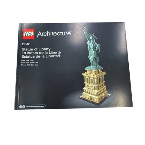LEGO 21042 Statue of Liberty Instruction Manual 2018