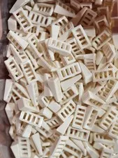 Lego 61409 White Qty 276 NEW Slope 18 2 x 1 x 2/3 with Grille