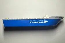 LEGO City Police Patrol Boat - HULL OF BOAT ONLY - With Stickers - #60277